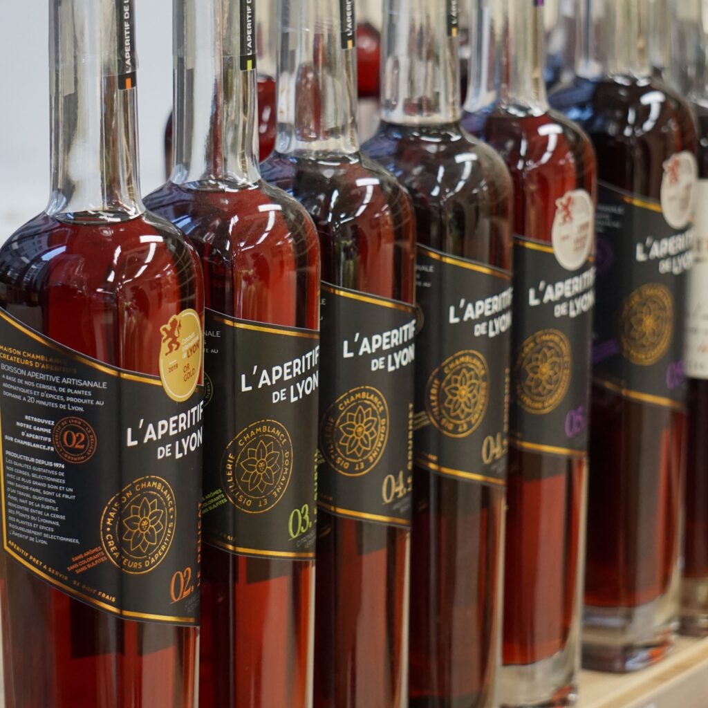L'APERITIF LYON boissons terres LYONNAISES