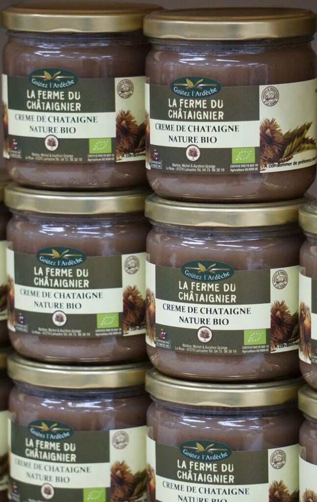 châtaigne producteur crème de châtaigne - terres lyonnaises
