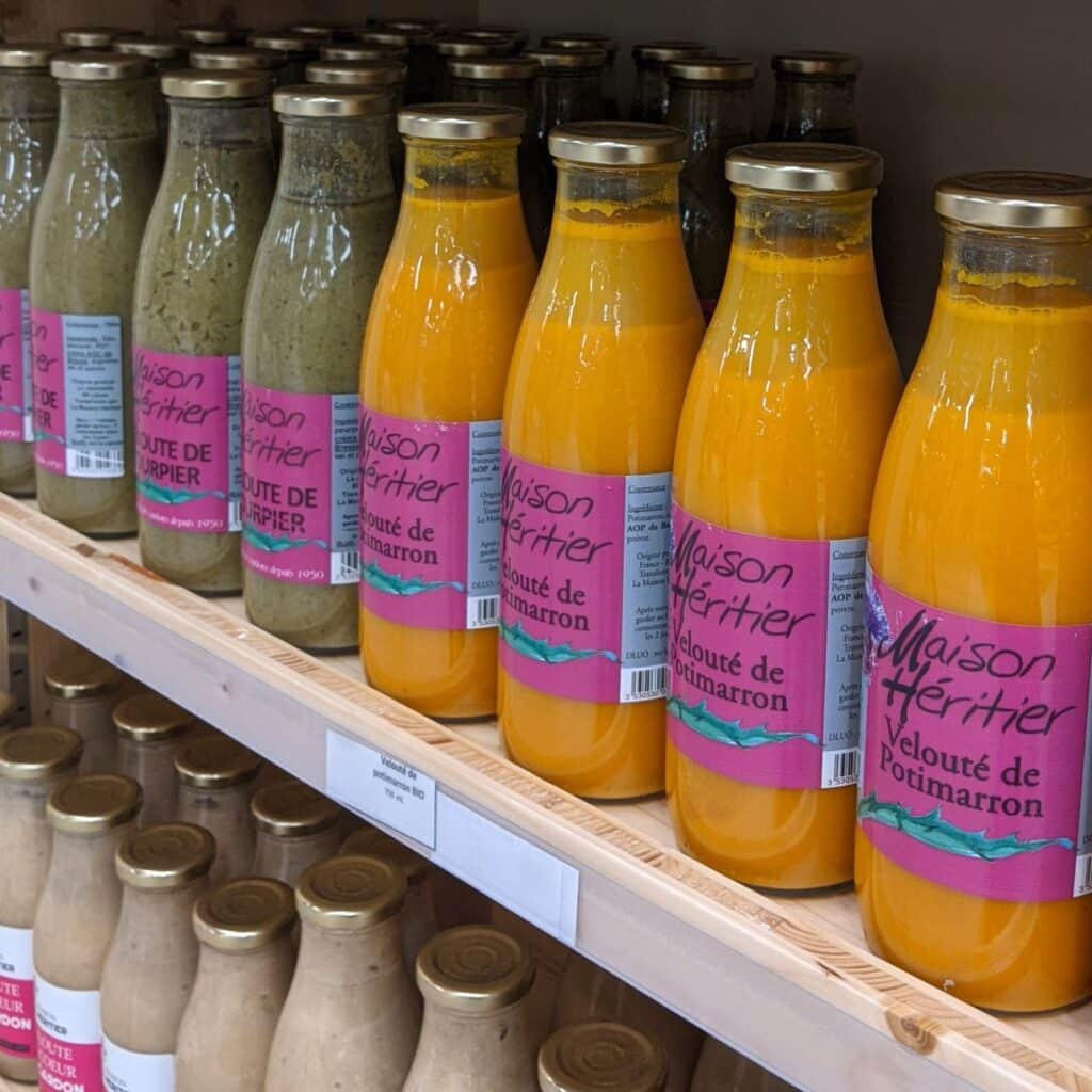 velouté terres lyonnaise producteur velouté potimarron terres lyonnaises