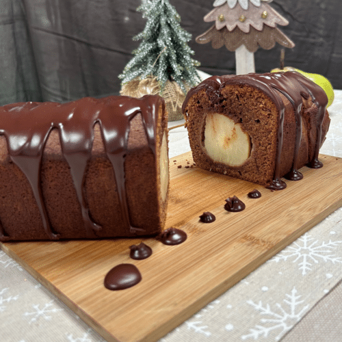 Cake poire chocolat