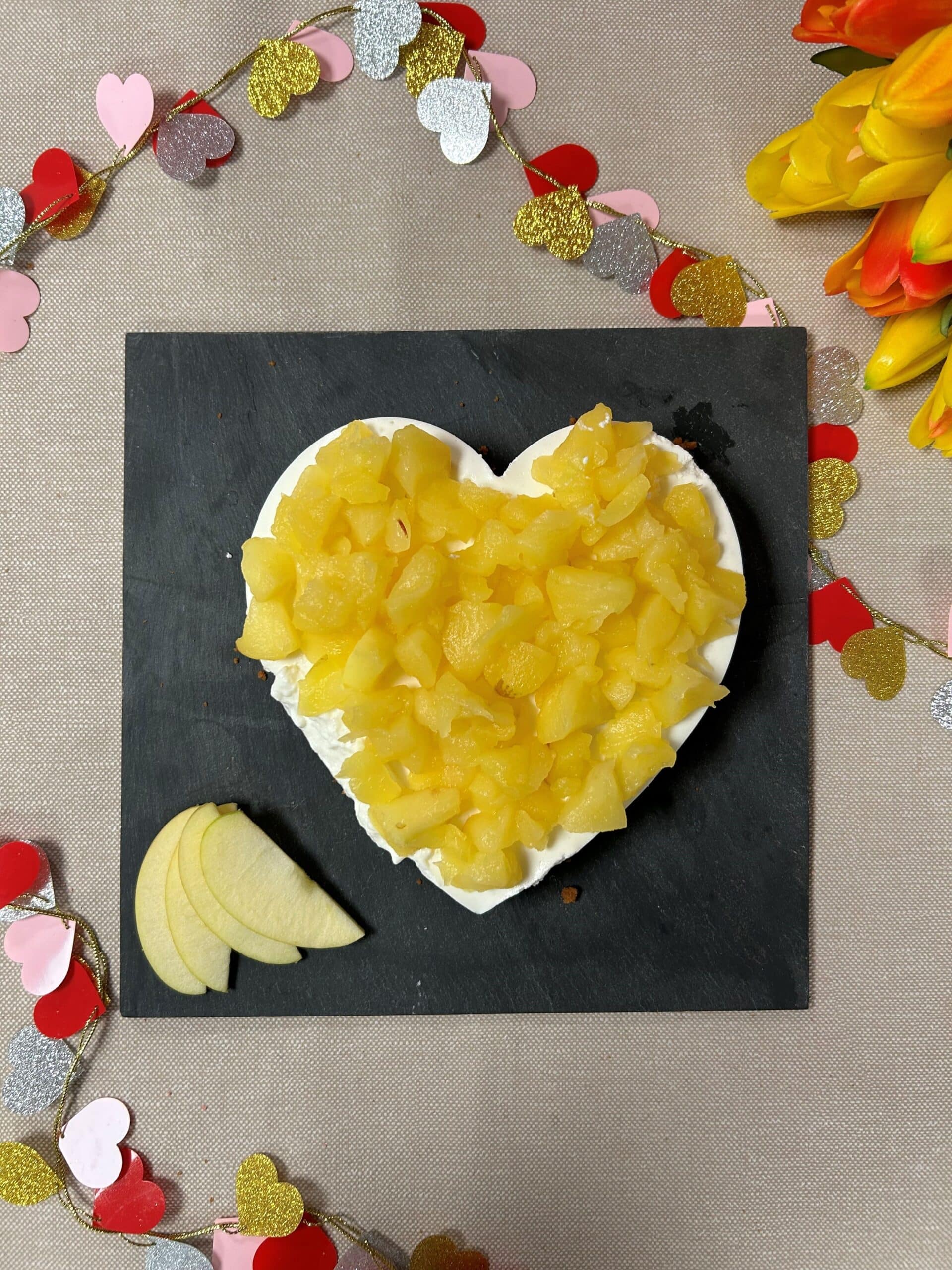 Cheesecake pomme et speculoos