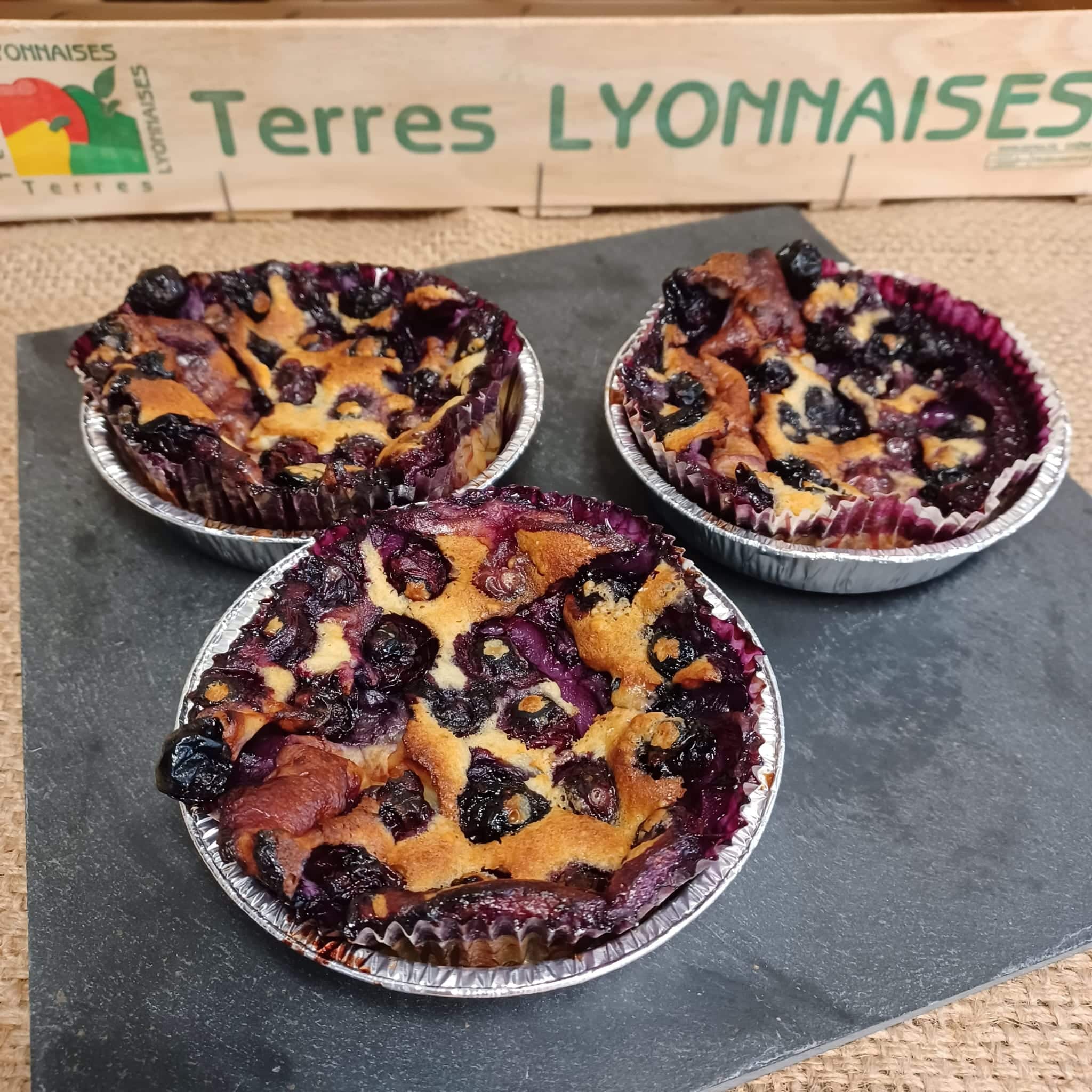 LE CLAFOUTIS AUX MYRTILLES