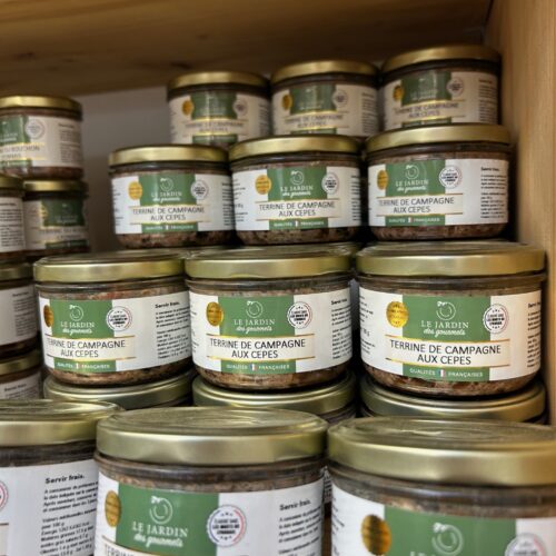Terrines locales Jardin des Gourmets